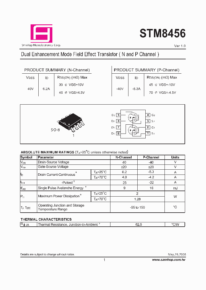 STM8456_9081794.PDF Datasheet