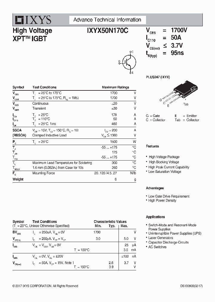 IXYX50N170C_9082296.PDF Datasheet