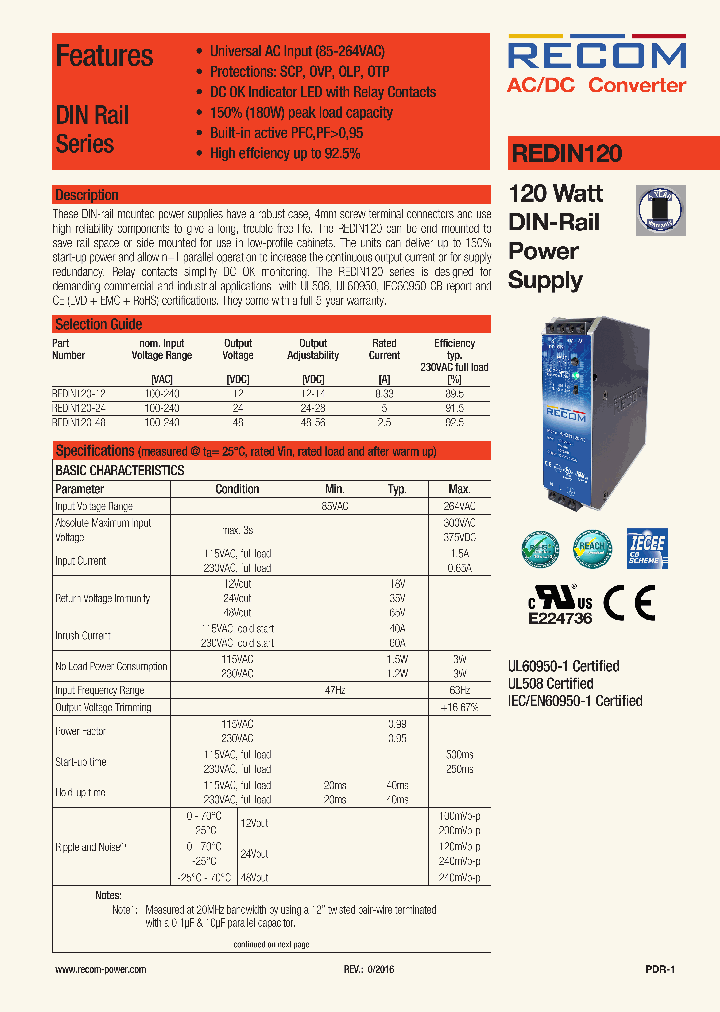 REDIN120-12_9082708.PDF Datasheet