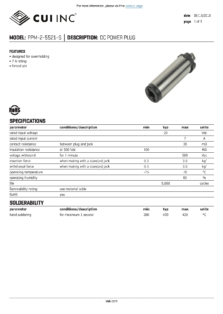 PPM-2-5521-S_9082859.PDF Datasheet