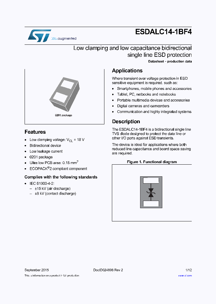 ESDALC14-1BF4_9085148.PDF Datasheet