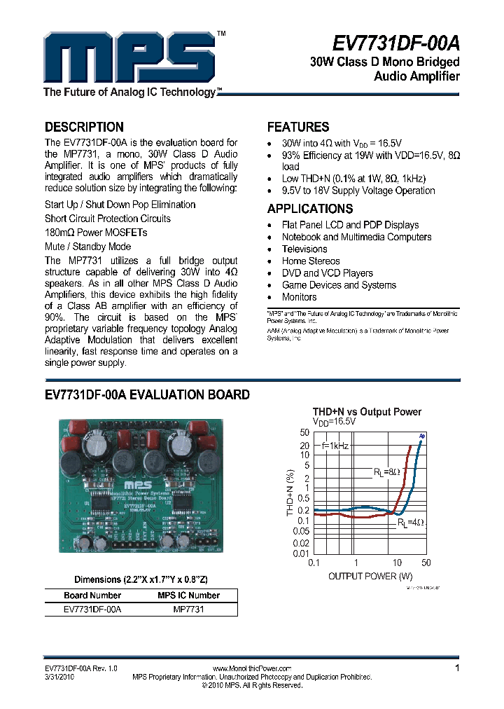 MP7731_9085934.PDF Datasheet