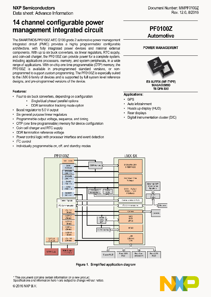 MMPF0100F6AZES_9087091.PDF Datasheet