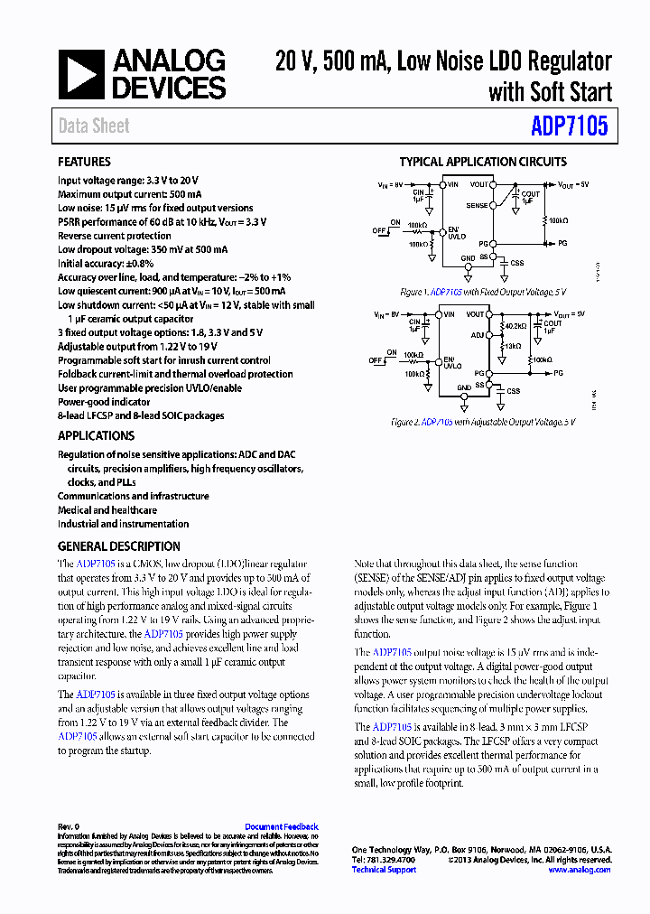 ADP7105_9087658.PDF Datasheet