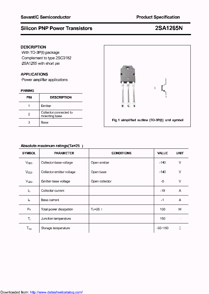 2SA1265N_9093498.PDF Datasheet