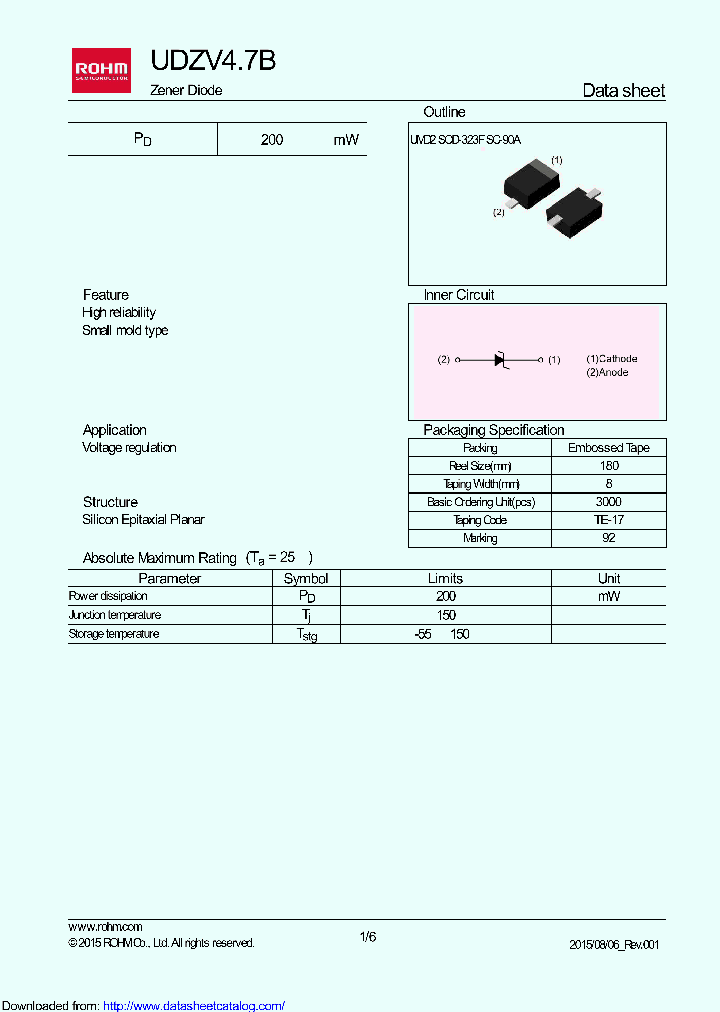 UDZV47B_9094307.PDF Datasheet