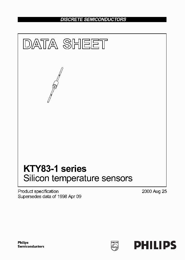 KTY83122_9099912.PDF Datasheet
