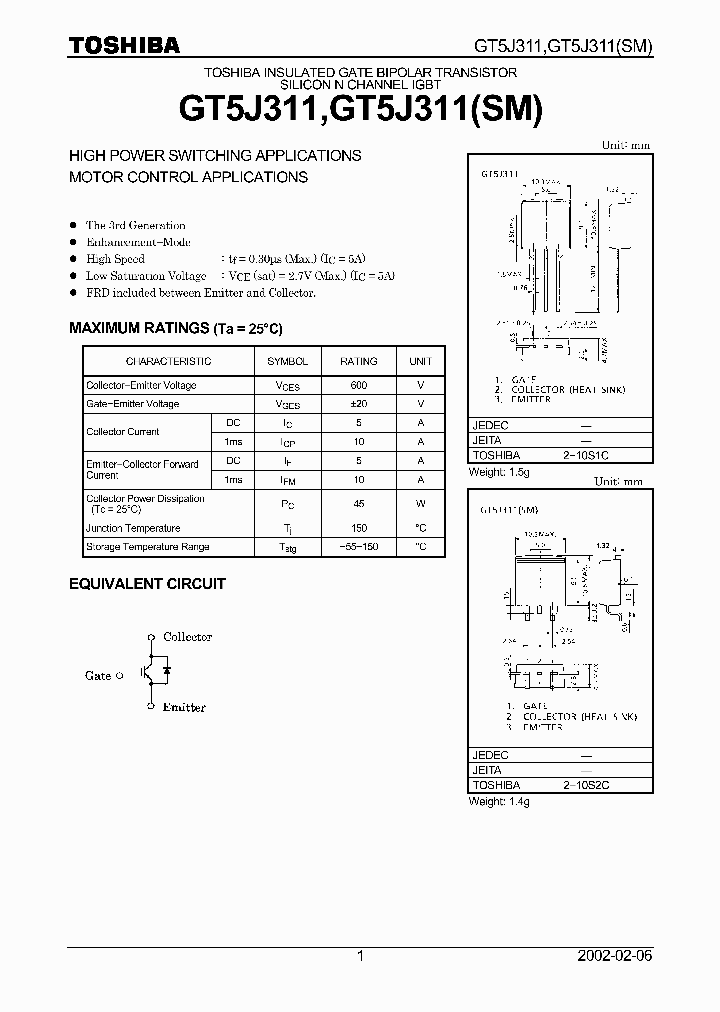 GT5J311_9100016.PDF Datasheet