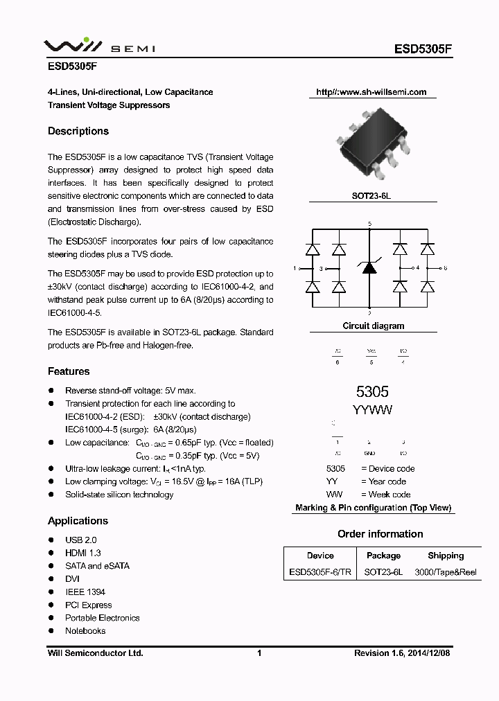 ESD5305F_9100560.PDF Datasheet