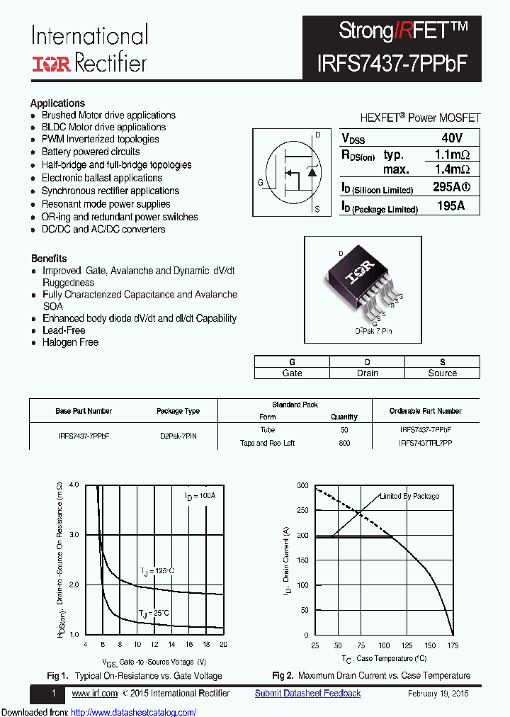 IRFS7437TRL7PP_9102297.PDF Datasheet