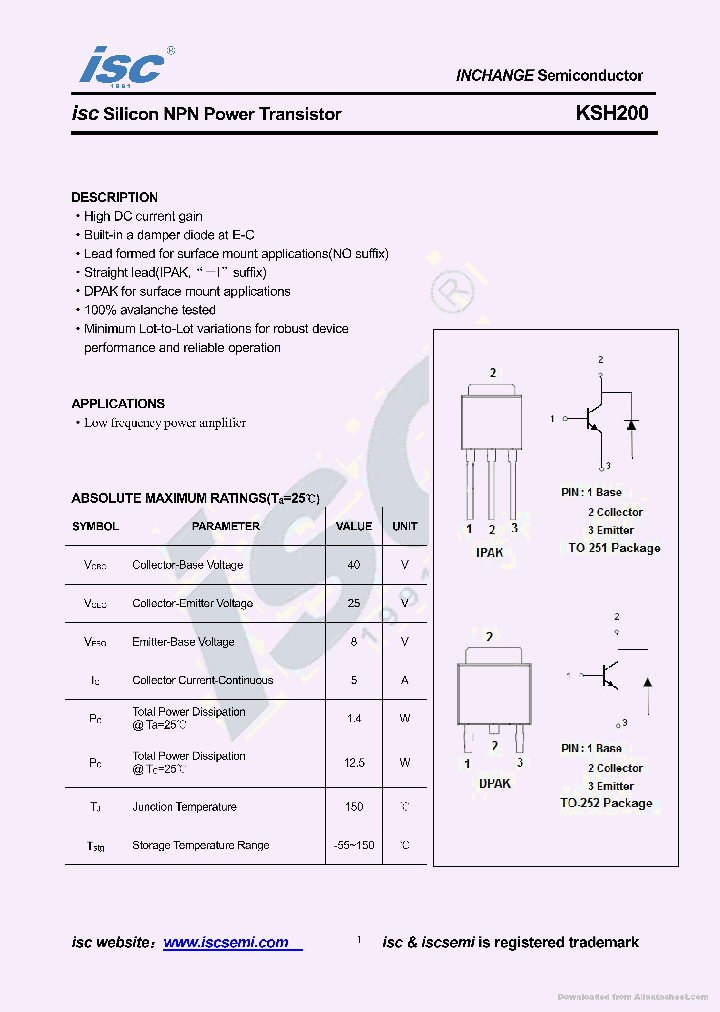 KSH200_9102474.PDF Datasheet