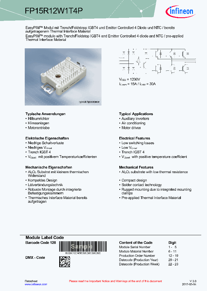 FP15R12W1T4P_9106872.PDF Datasheet