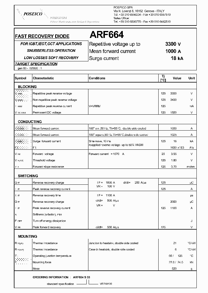 ARF664_9110073.PDF Datasheet