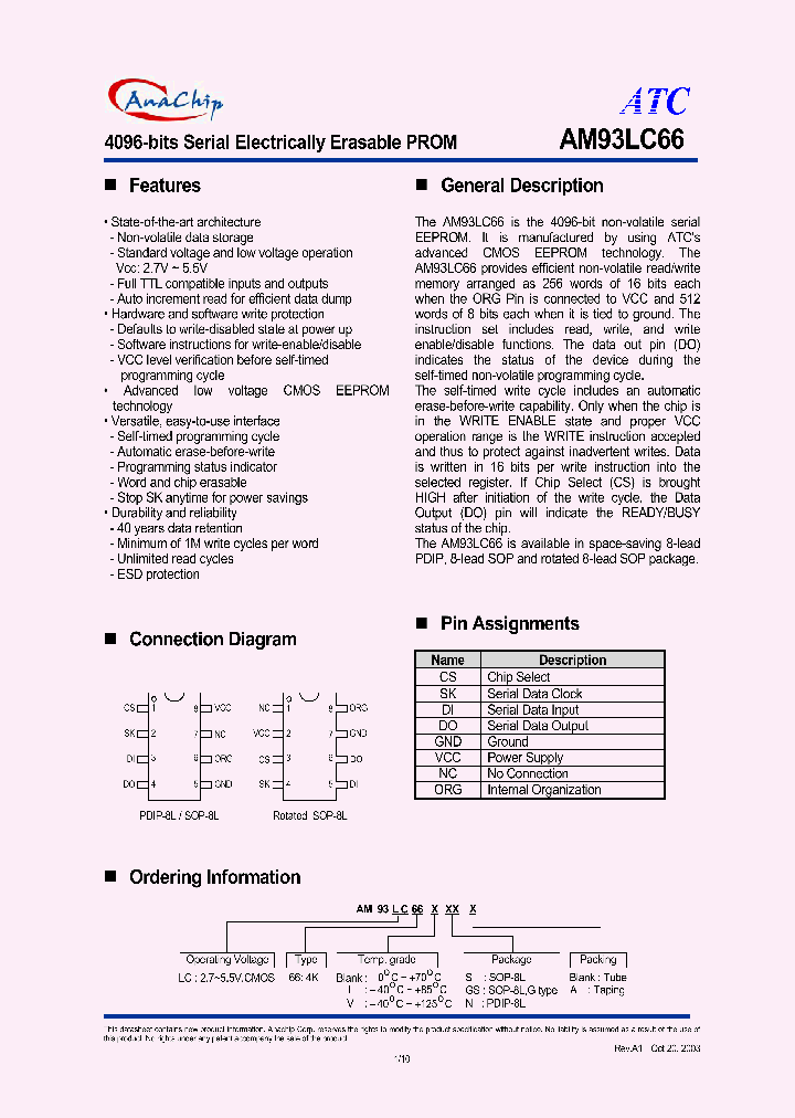 AM93LC66SA_9110236.PDF Datasheet
