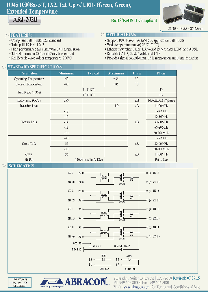 ARJ-202B_9112823.PDF Datasheet