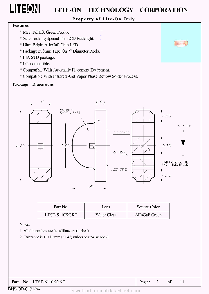 S110KGKT_9113796.PDF Datasheet