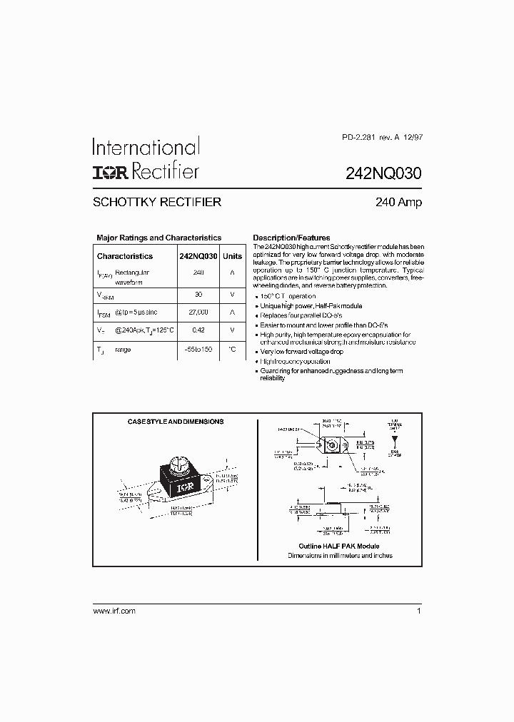 242NQ030_9121670.PDF Datasheet